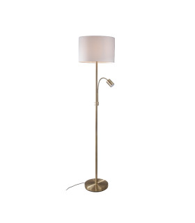 Marshall Mother and Child Floor Lamp Antique Brass-1