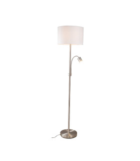 Marshall Mother and Child Floor Lamp Satin Chrome-2
