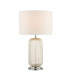Mason Ribbed Glass Table Lamp with Shade Amber-1