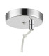 Mason Ribbed Glass Pendant Ceiling Light Amber-2