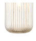 Mason Ribbed Glass Pendant Ceiling Light Amber-3