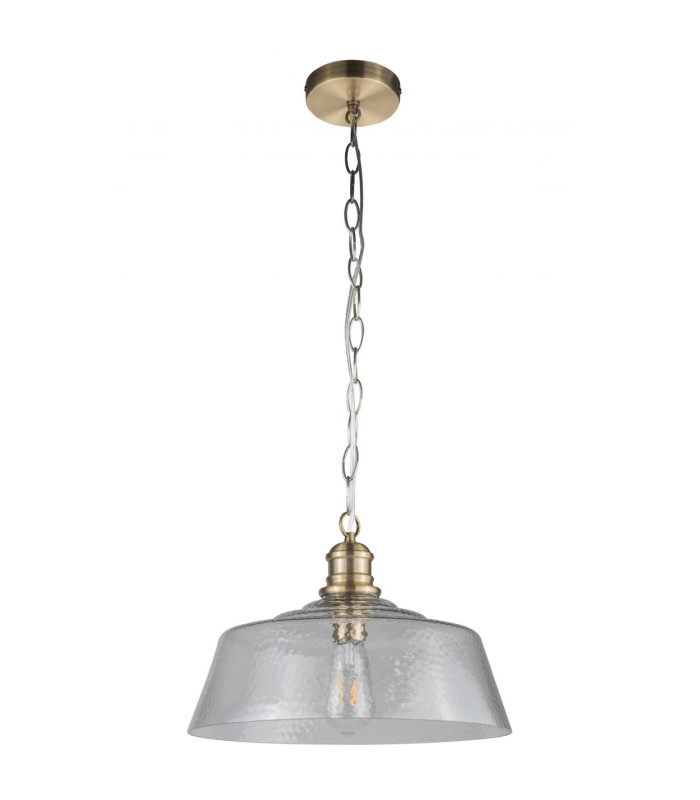 Millar1 Light Pendant Ceiling Light Antique Brass-1
