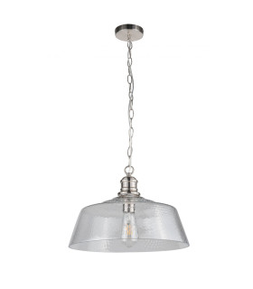 Millar1 Light Pendant Ceiling Light Satin Chrome-1
