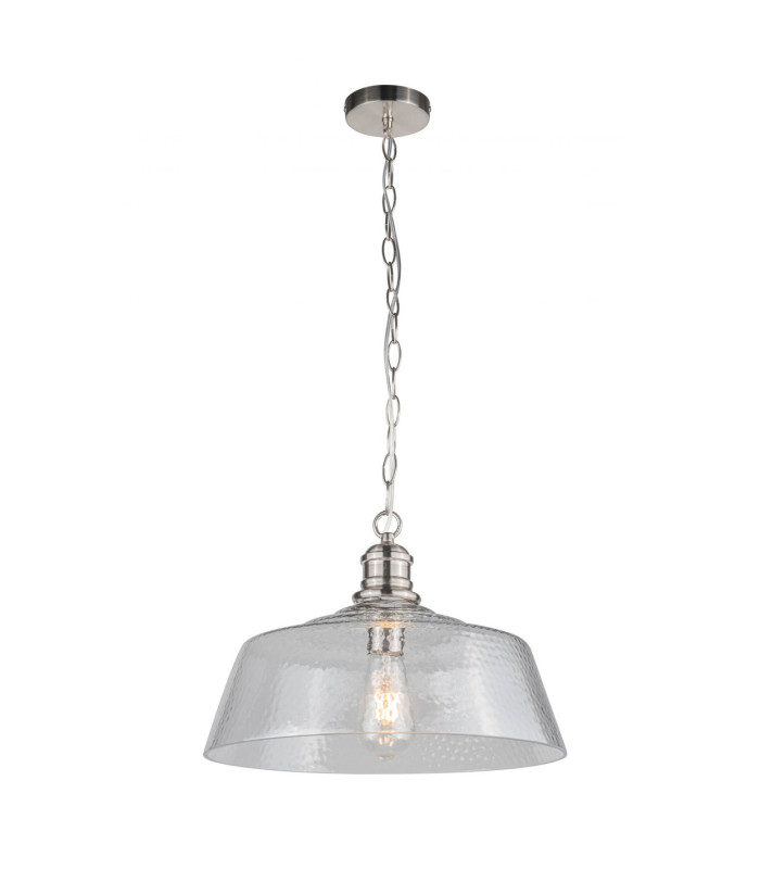 Millar1 Light Pendant Ceiling Light Satin Chrome-2