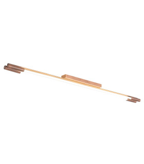 NOVA T5 LED 2 x 18W 4000K Brushed Brass-2