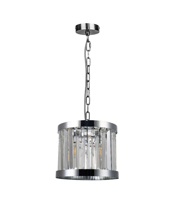 Pandora Crystal Pendant Ceiling Light Polished Chrome-1