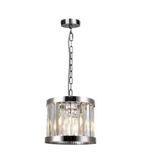 Pandora Crystal Pendant Ceiling Light Polished Chrome-2