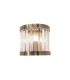 Pandora Crystal Wall Light Antique Brass