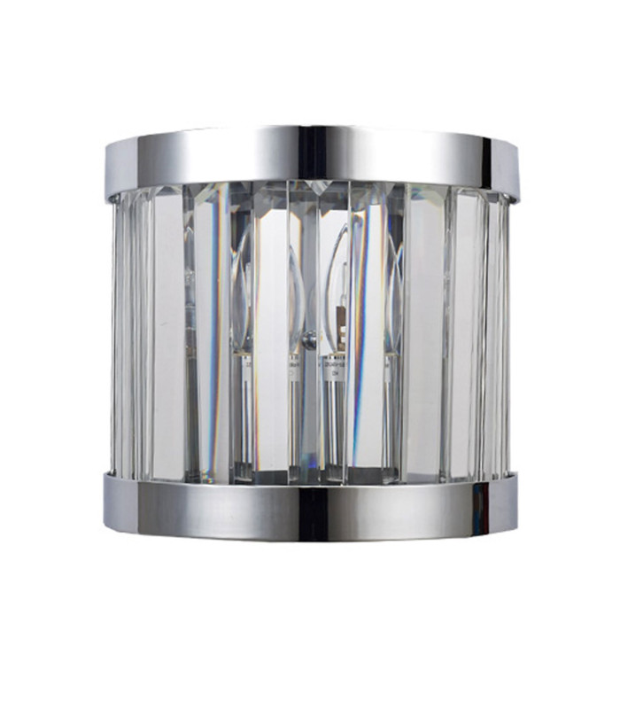 Pandora Crystal Wall Light Polished Chrome