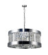 Pandora 5 Light Crystal Pendant Ceiling Light Polished Chrome