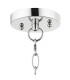Paragon 3 Light Crystal Pendant Ceiling Light Polished Chrome-2