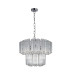 Pierre 4 Light Crystal Ceiling Pendant Ceiling Light Polished Chrome-3