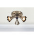 Pixar 3 Light Cluster Spotlight Antique Brass-2