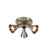 Pixar 3 Light Cluster Spotlight Antique Brass-3