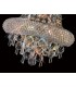 Wall Lamp Large 3 Light Polished Chrome, Crystal - 13