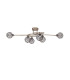 Ronda 6 Light with Mesh Ball Shade Antique Brass-1