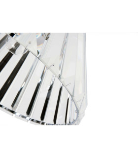 Senza Crystal Pendant Ceiling Light Polished Chrome-2