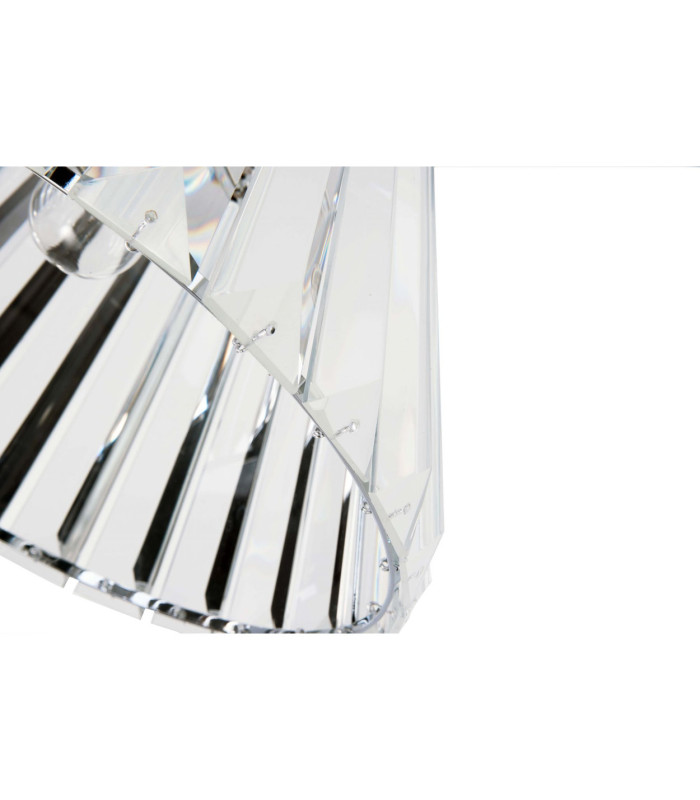 Senza Crystal Pendant Ceiling Light Polished Chrome-2