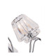 Senza 5 Light Pendant Ceiling Light with Crystal Shades Polished Chrome-2