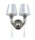 Sophia Crystal Wall Light Satin Chrome-2