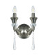 Sophia Crystal Wall Light Satin Chrome-3
