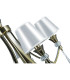 Sophia 5 Light Crystal Pendant Ceiling Light Antique Brass-4