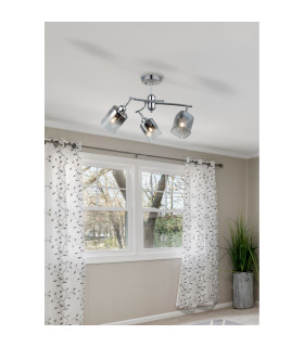 Taylor 3 Light Semi Flush Light Polished Chrome-2