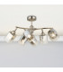 Taylor 6 Light Semi Flush Light Antique Brass-2