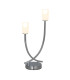 Topaz Table Lamp Square Glass Shade Polished Chrome-1