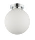 Vanity Flush Globe Ceiling Light Polished Chrome IP44-2