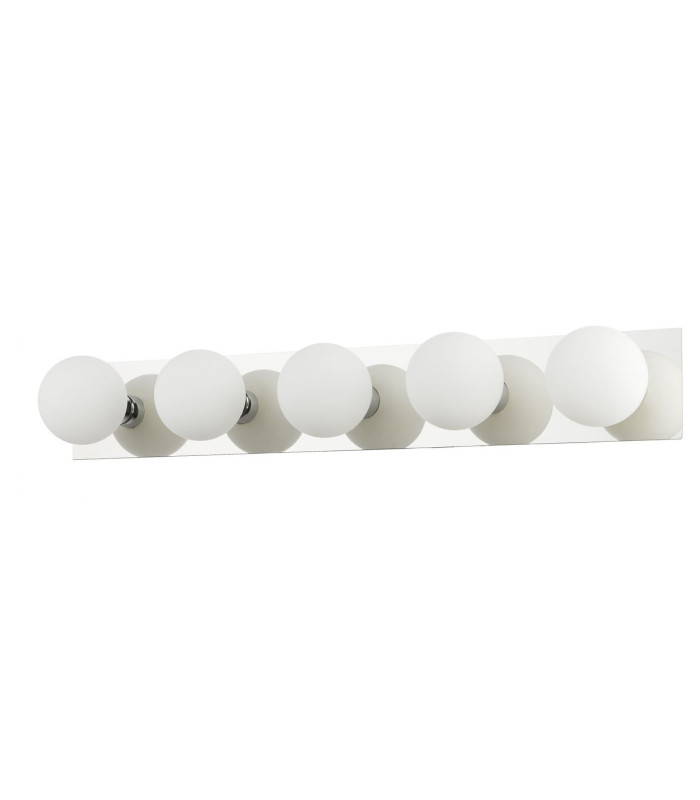 Vanity 5 Light Wall Light Polished Chrome IP44-2