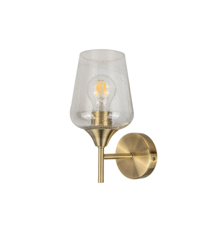 Vino Wall Light Antique Brass