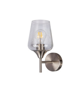 Vino Wall Light Satin Chrome