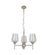 Vino 3 Light Pendant Ceiling Light Satin Chrome-1