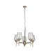 Vino 5 Light Pendant Ceiling Light Antique Brass-1
