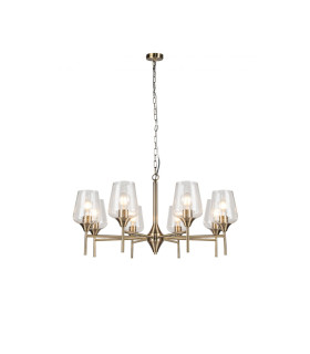 Vino 8 Light Pendant Ceiling Light Antique Brass-2