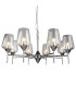 Vino 8 Light Pendant Ceiling Light Polished Chrome-2