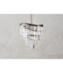 Waverly 12 Light Crystal Pendant Ceiling Light Brushed Chrome Black-2