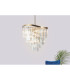 Waverly 12 Light Crystal Pendant Ceiling Light Satin Brass-2