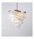 Waverly 12 Light Crystal Pendant Ceiling Light Satin Brass-3
