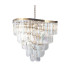 Waverly 16 Light Crystal Pendant Ceiling Light Satin Brass-1