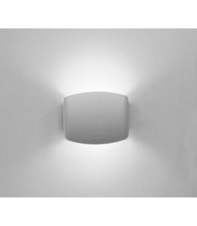 Abram 150mm Clear Up Down Wall Light LED R7S 3.2W CCT Grey IP55-1