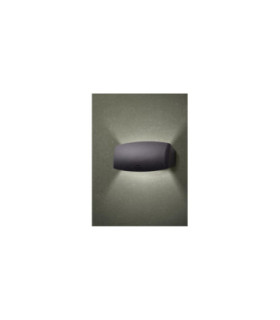 Abram 270mm Up Down Wall Light LED R7S 10.5W CCT Black IP55