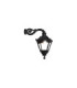 Adam/Tobia Clear E27 Black IP55