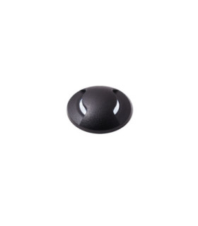 Aldo Round Two Direction 1.7W G9 LED Walkover Ground Light Black IP67-1