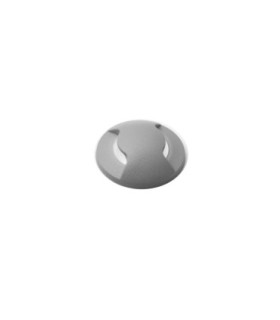 Aldo Round Two Direction 1.7W G9 LED Walkover Ground Light Grey IP67-1