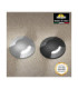 Aldo Round Two Direction 1.7W G9 LED Walkover Ground Light Grey IP67-3