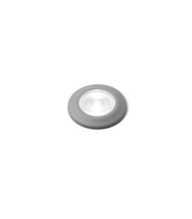 Aldo Round 1.7W G9 LED Walkover Ground Light Grey IP67-1