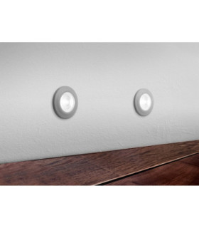 Aldo Round 1.7W G9 LED Walkover Ground Light Grey IP67-2