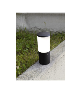 Amelia 250mm Opal LED 6W CCT Bollard Post Light Black IP55-2